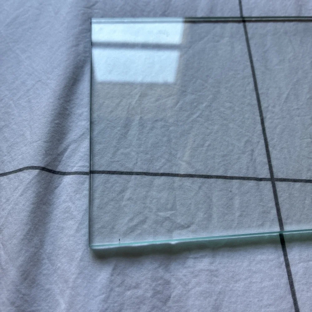 JAEGER LE COULTRE ATMOS CLOCK Side Left / Right Glass Section For Model 528-8